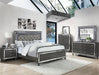 Crown Mark Refino Queen Panel Bed in Gray B1670-Q image