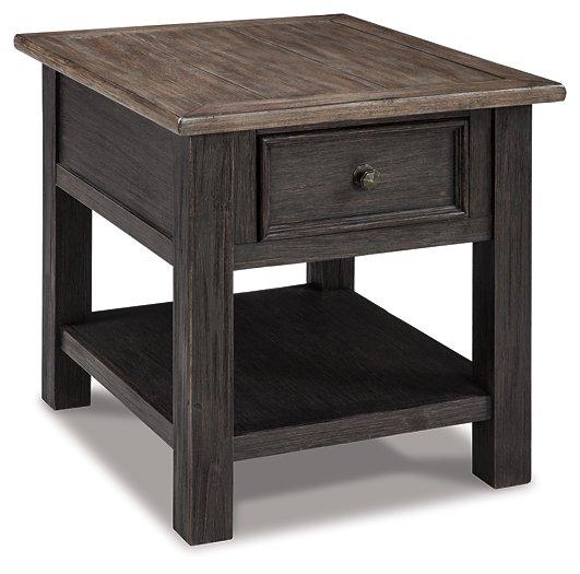 Tyler Creek End Table Set - KC Furniture Outlet (Bakersfield,CA)