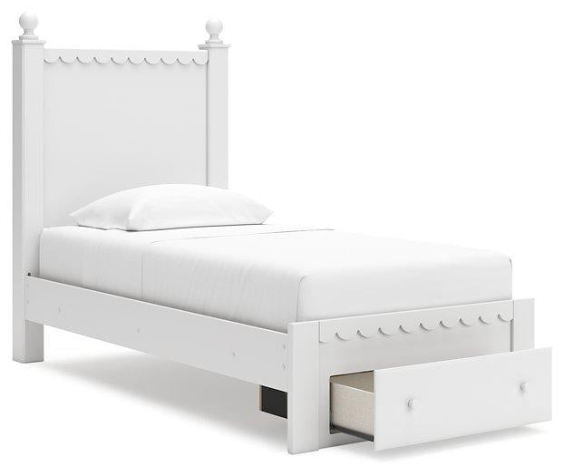 Mollviney Panel Storage Bed