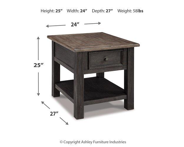 Tyler Creek End Table Set - KC Furniture Outlet (Bakersfield,CA)