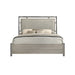 Lennox 5/0 Q Headboard, Footboard & Slat Kit-Gray