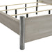 Lennox 5/0 Q Headboard, Footboard & Slat Kit-Gray