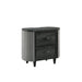 Skyline 2 Drawer Nightstand-Onyx