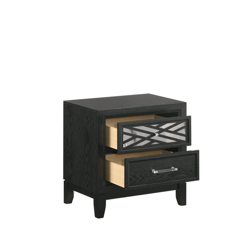 Obsidian Nightstand-Black