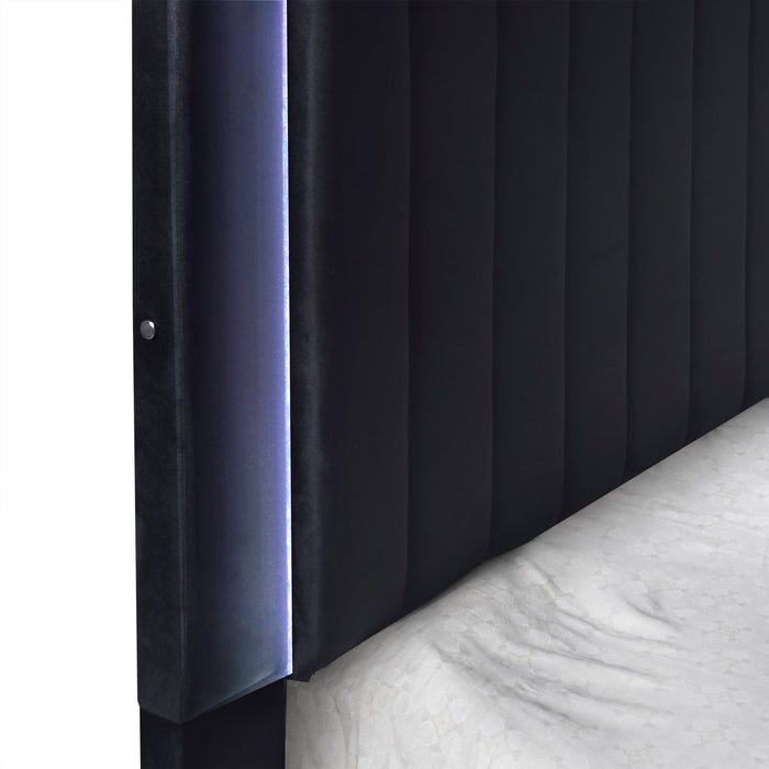 Empire 6/6 Ek Hb,Fb, & Slats-Black