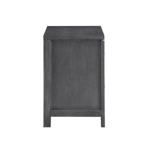 Odessa Nightstand-Charcoal