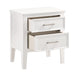 Andover Nightstand-White