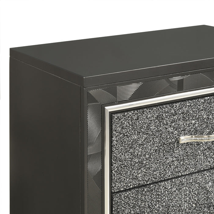 Radiance Nightstand-Black Pearl