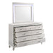 Valentino Lighted Mirror-White