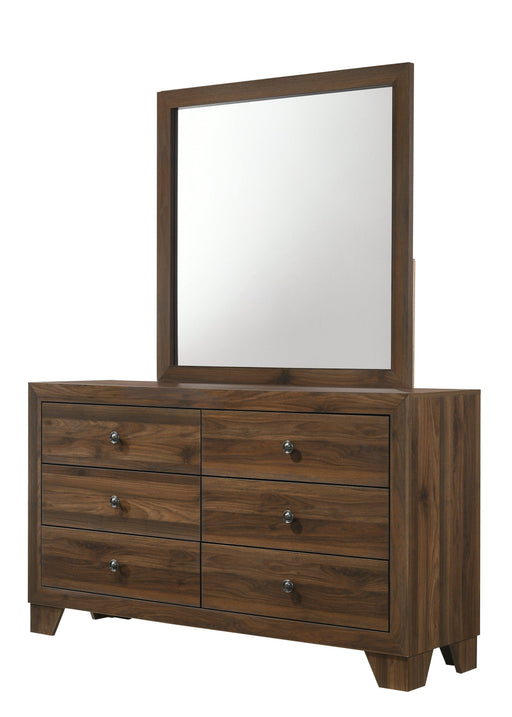 MILLIE DRESSER -BROWN CHERRY image