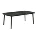 Skyline Rectangle Dining Table-Onyx