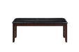 Gia 46" Bench-Ebony