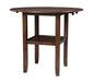 Gia 3 Pc 42" Counter Drop Leaf Table & 2 Chairs-Cherry