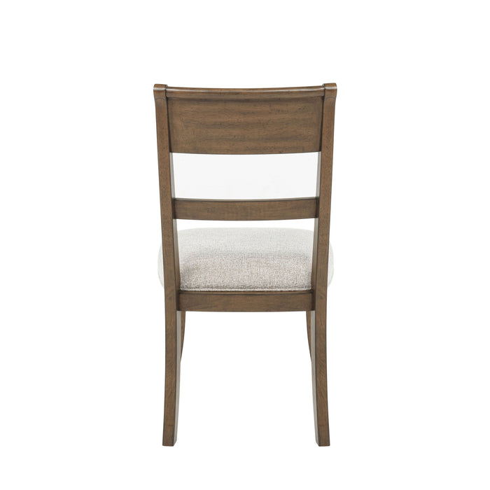 Mariana Wood Back Side Chair (2 Per Carton)-Vintage Mocha