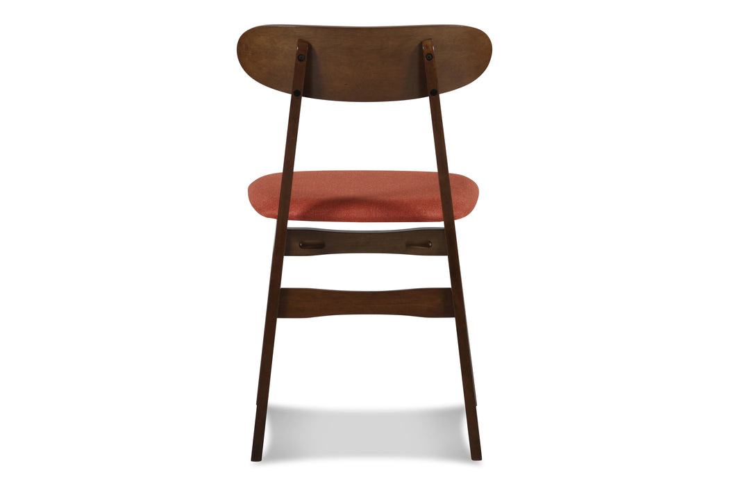 Morocco Dining Chair W/Orange Seat Cushion (2 Per Carton)