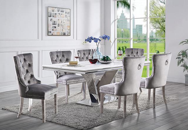Valdevers 7 Pc Dining Table Set