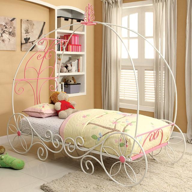Enchant Bed Pink & White