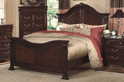 New Classic Emilie California King Bed in English Tudor