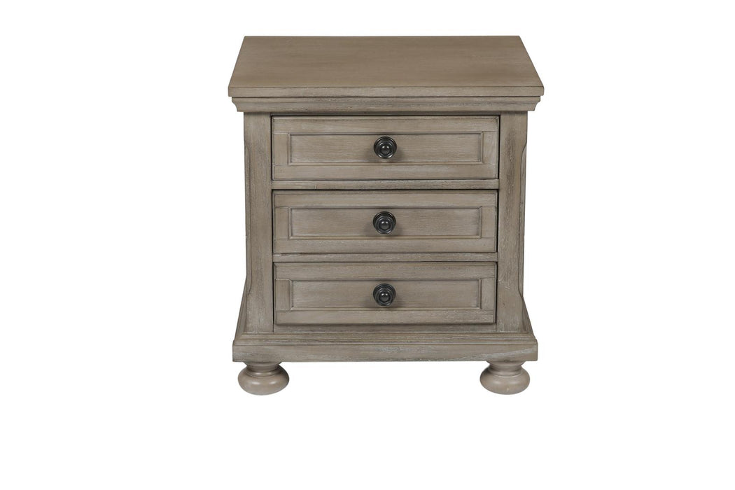 New Classic Furniture Allegra Youth Nightstand in Pewter