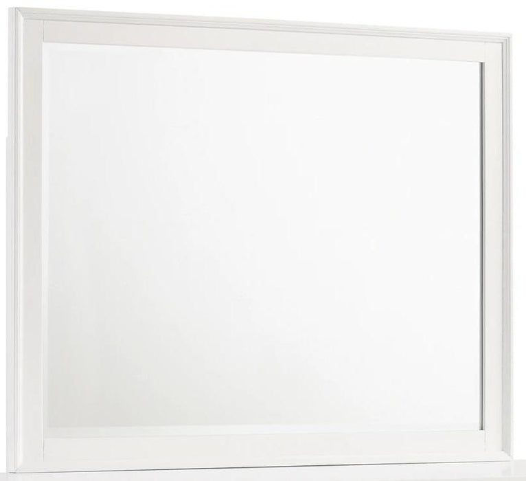 New Classic Furniture Andover Mirror in White
