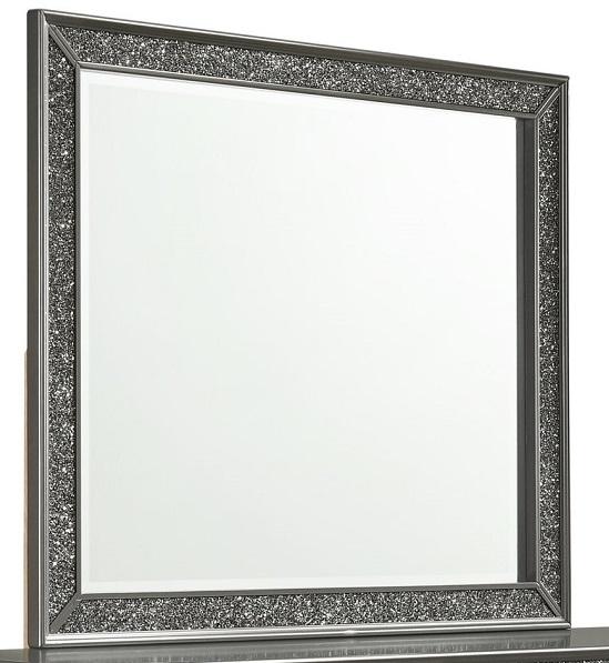 New Classic Furniture Park Imperial Mirror in Pewter
