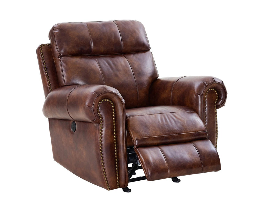 New Classic Roycroft Glider Recliner in Pecan