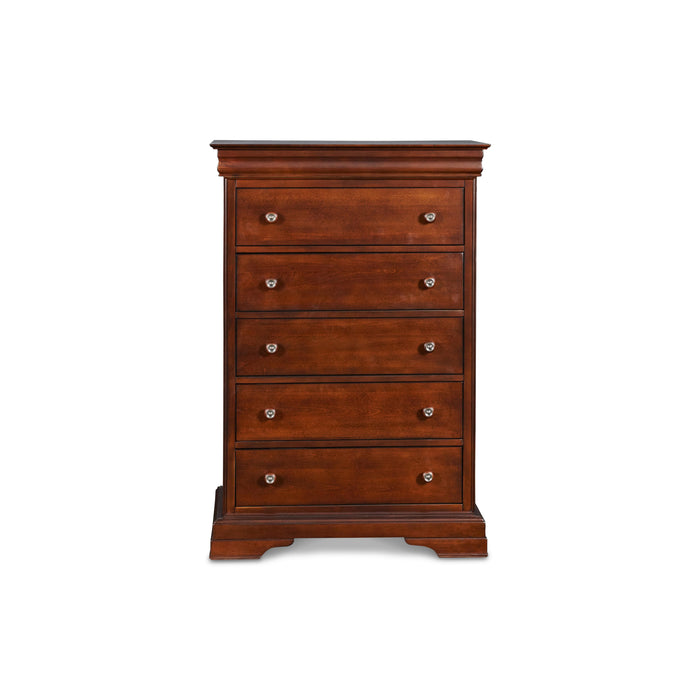 VERSAILLES LIFT TOP CHEST- BORDEAUX