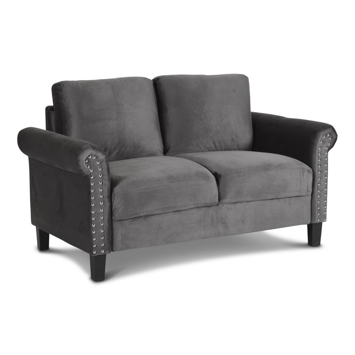 ALANI LOVESEAT-SLATE GRAY