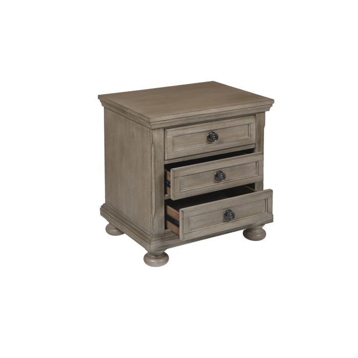 ALLEGRA YOUTH NIGHTSTAND-PEWTER