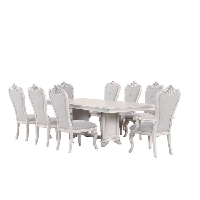 CAMBRIA HILLS SIDE CHAIR-MIST GRAY (2 PER CARTON)