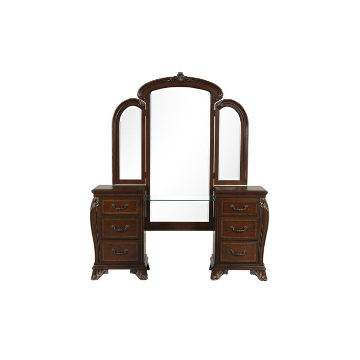 MONTECITO VANITY TABLE - CHERRY