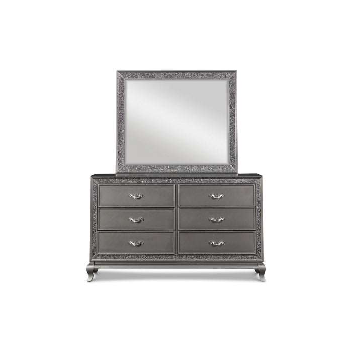 PARK IMPERIAL MIRROR-PEWTER