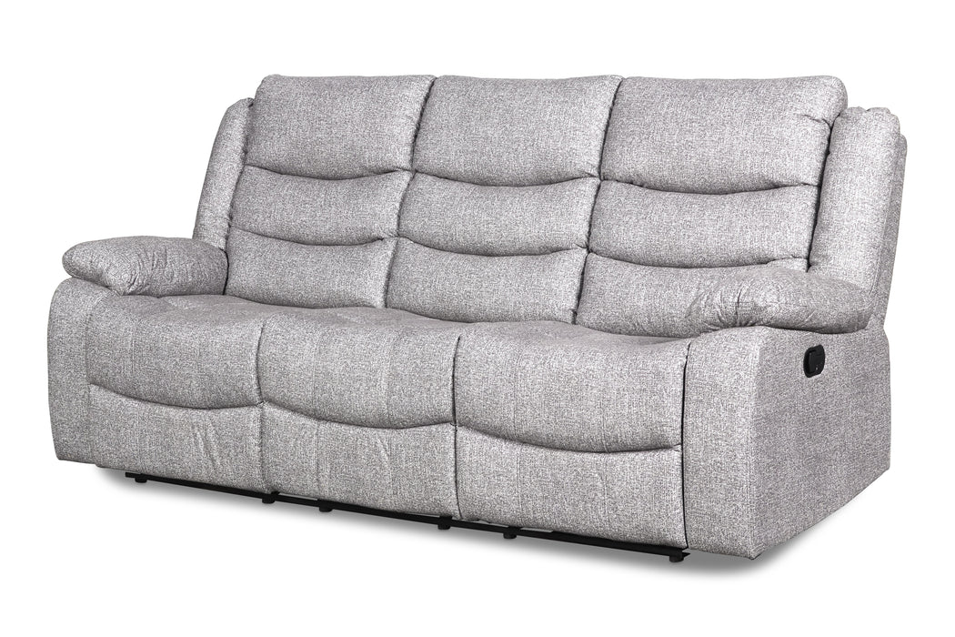 GRANADA DUAL RECLINER SOFA-GRAY