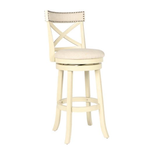 York 29" Bar Stool-White