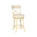 York 24" Counter Stool-White