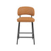 Blythe Orange Vegan Leather Counter Chair (2 Per Carton)
