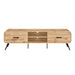Rowan 71" Low Profile Tv Console-Natural