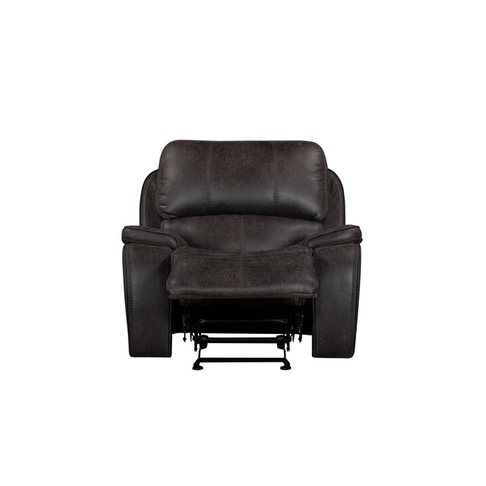 Brookings Glider Recliner-Charcoal