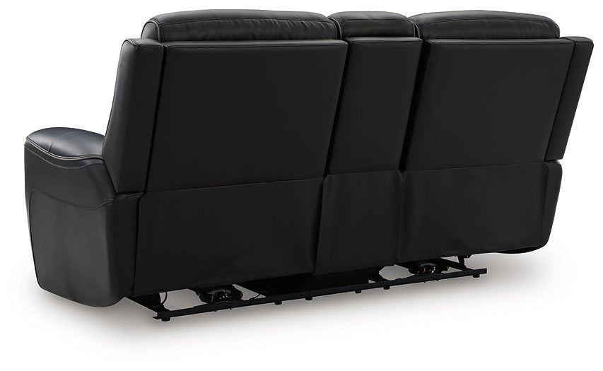 5Z-Relaxation Power Reclining Loveseat with Console
