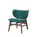 Adler Upholstered Lounge Chair-Green