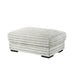 Embrace 41" Ottoman-White
