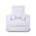 Embrace Swivel Accent Chair-White