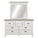 Allyson Park Panel Bed, Dresser & Mirror, Chest, Night Stand image