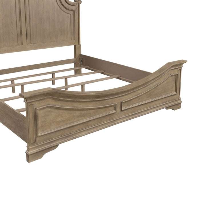 Magnolia Manor King Panel Bed image