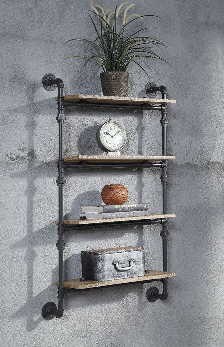 Wall Rack w/4 Shelves