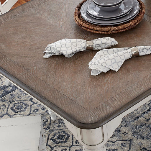 Magnolia Manor 5 Piece Leg Table Set image