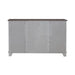 River Place 9 Drawer Dresser in Riverstone White and Tobacco image