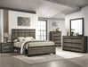 Crown Mark Furniture Remington 2 Drawer Nightstand in Brown image
