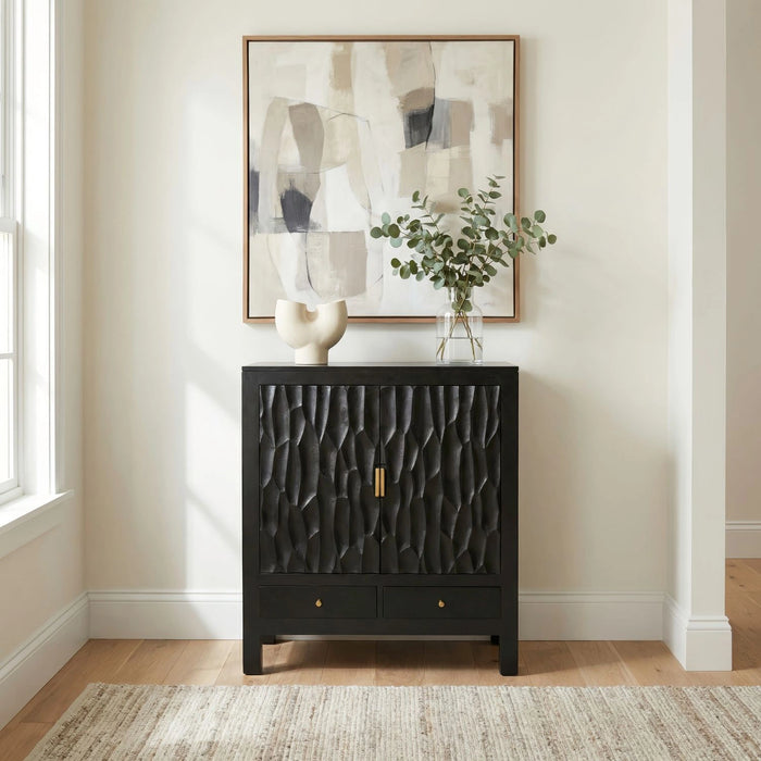 Obsidian 2 Door Accent Cabinet image