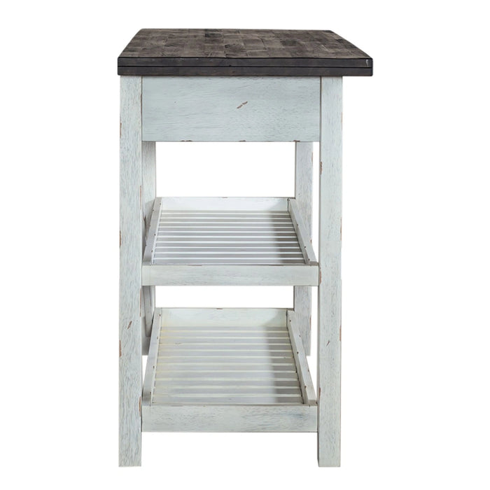 Farmhouse Server in White/Oak image